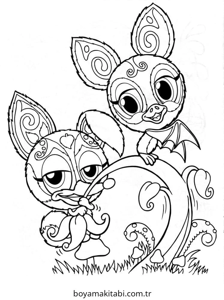 Zoobles Boyama
