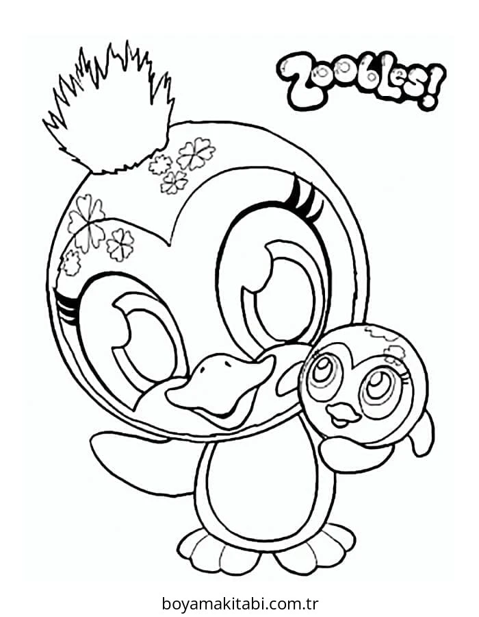 Zoobles Boyama
