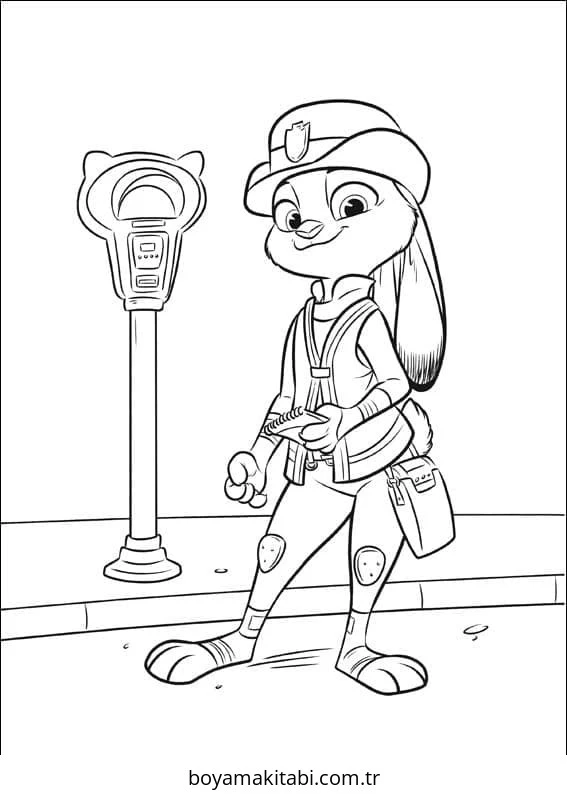 Zootropolis Boyama