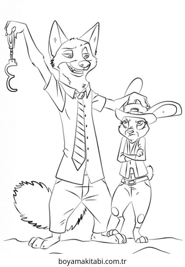 Zootropolis Boyama