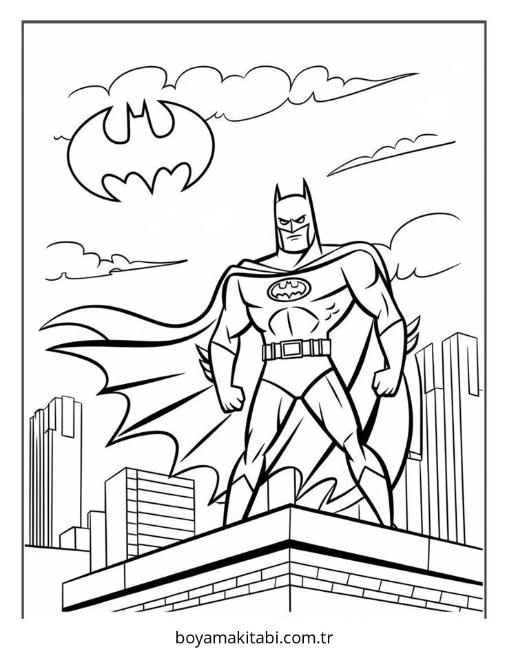 Batman Boyama