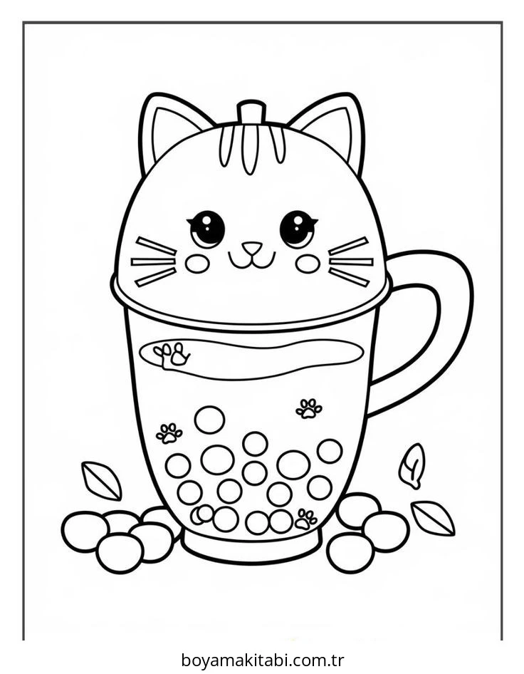 Boba Tea Boyama