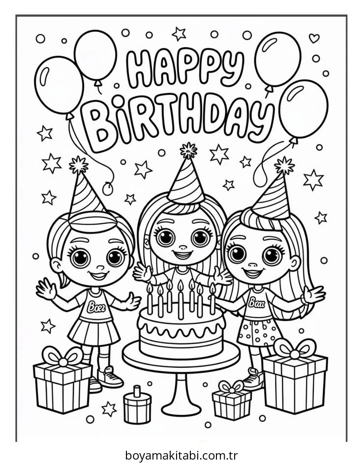 Bratz boyama sayfası – eğitici aktivite, yaratıcılık