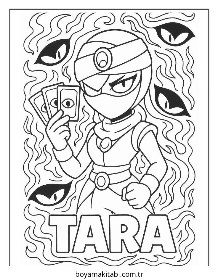 Brawl Stars boyama sayfası – ücretsiz yazdır, boyama etkinliği