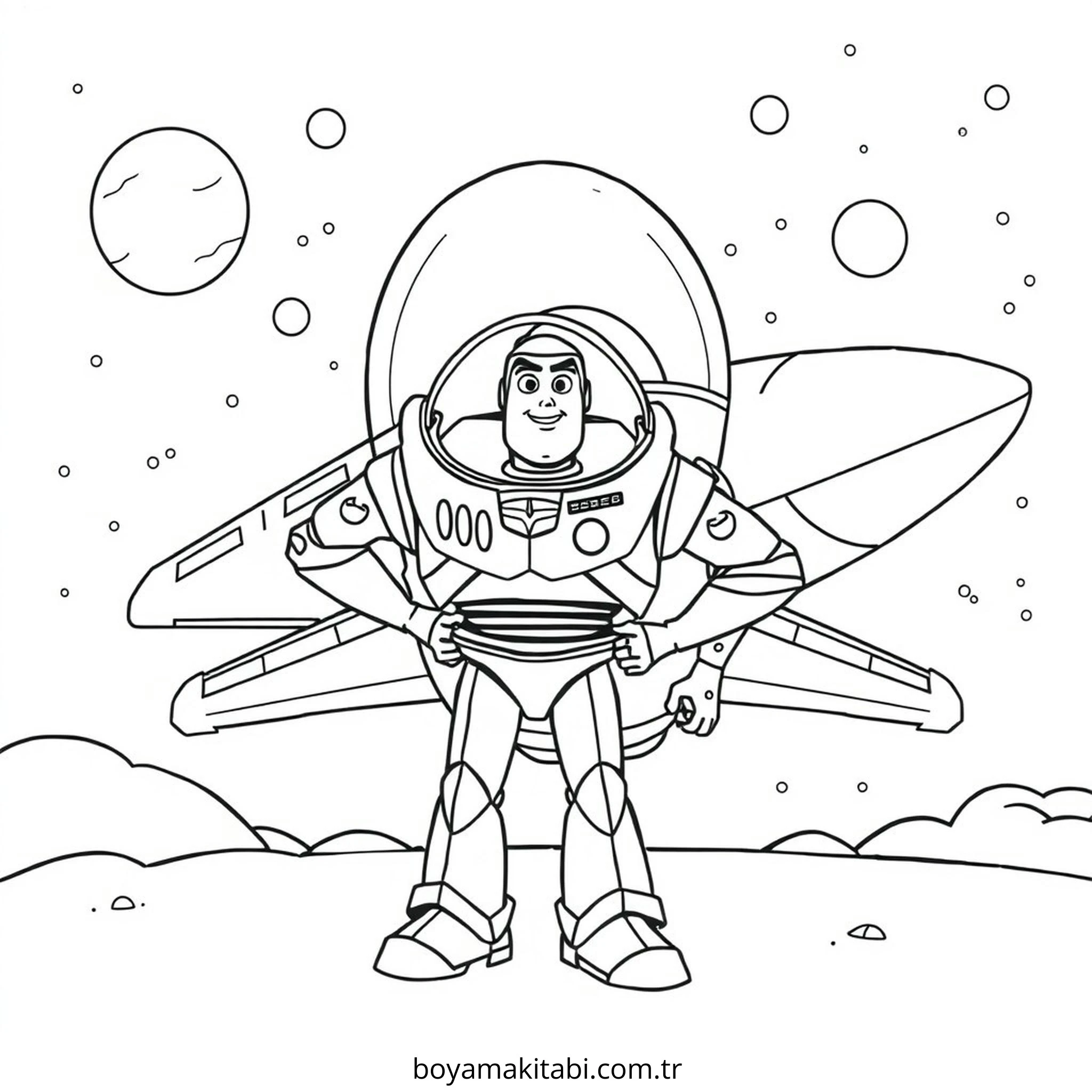 Buzz Lightyear Boyama