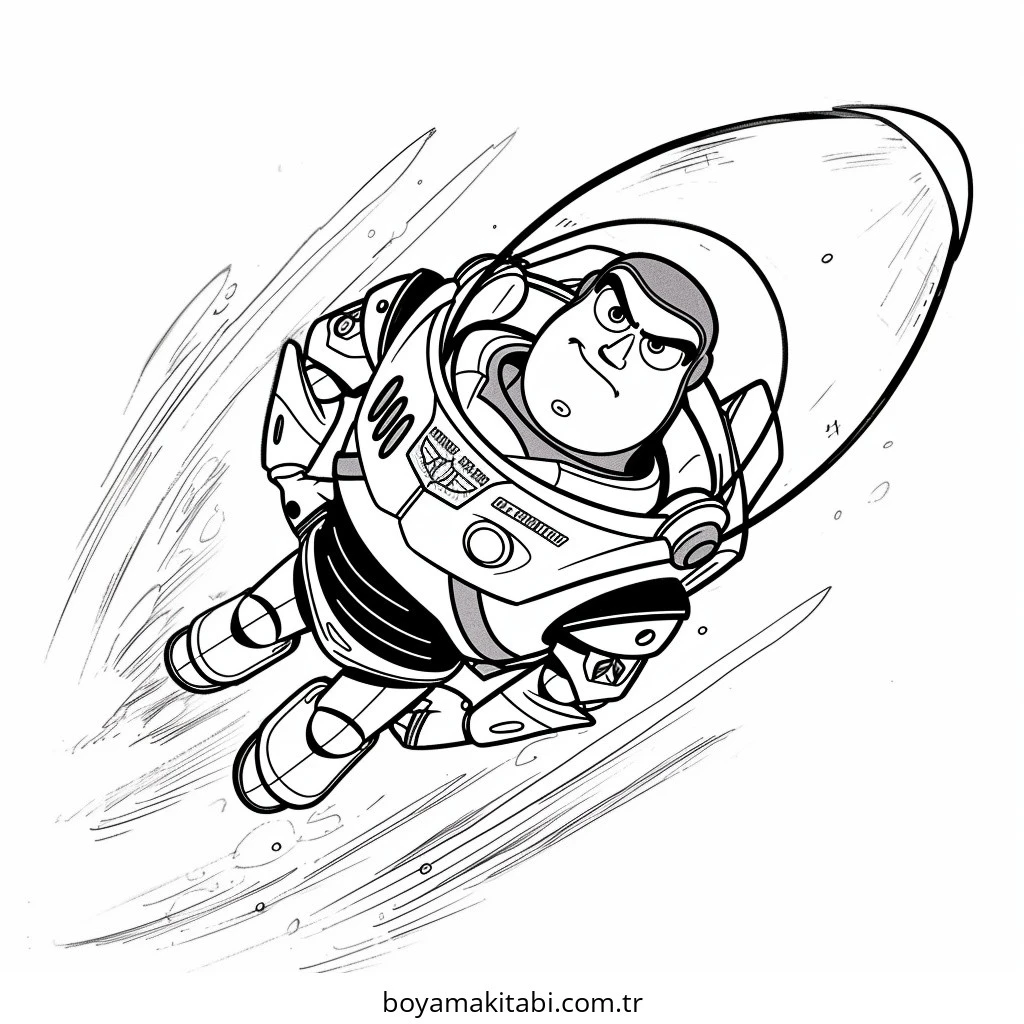 Buzz Lightyear Boyama