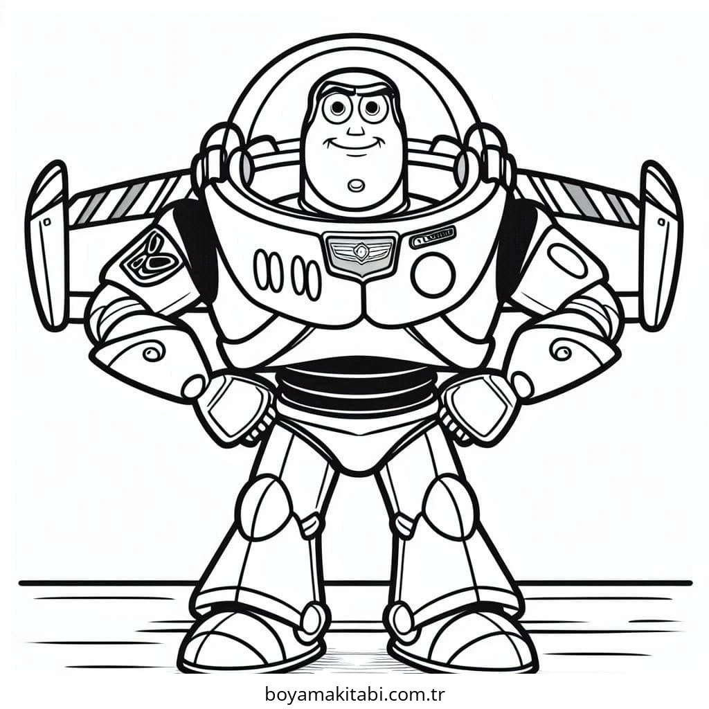 Buzz Lightyear Boyama