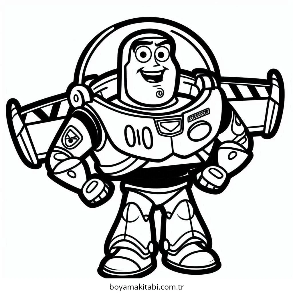 Buzz Lightyear Boyama