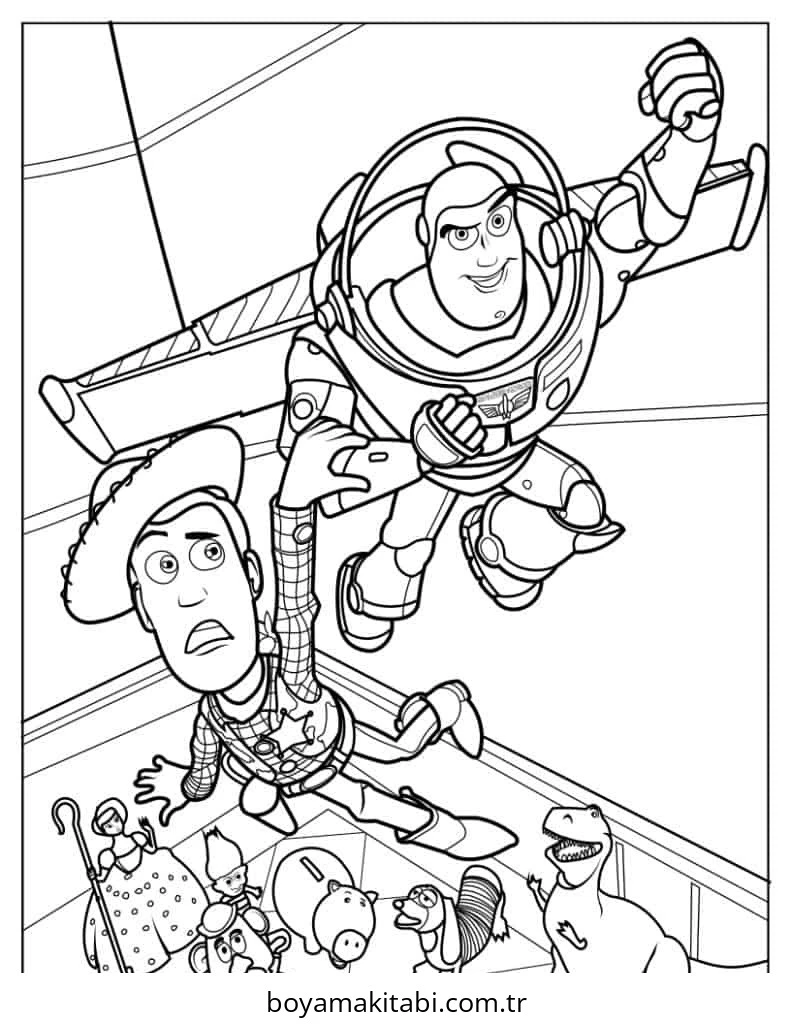 Buzz Lightyear Boyama