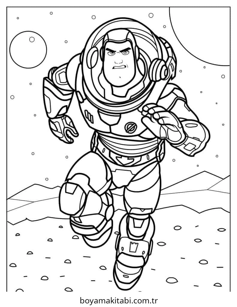 Buzz Lightyear Boyama