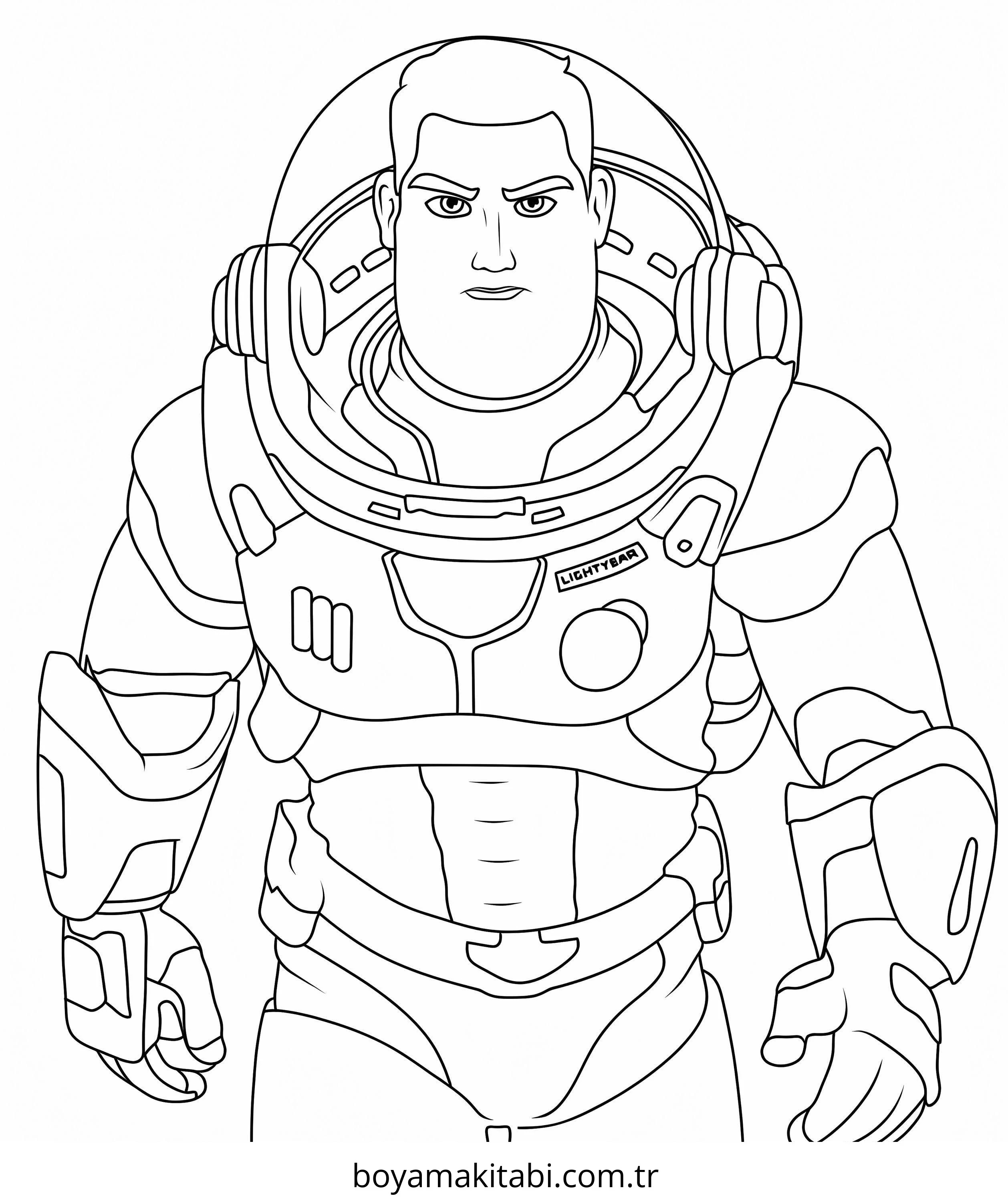Buzz Lightyear Boyama