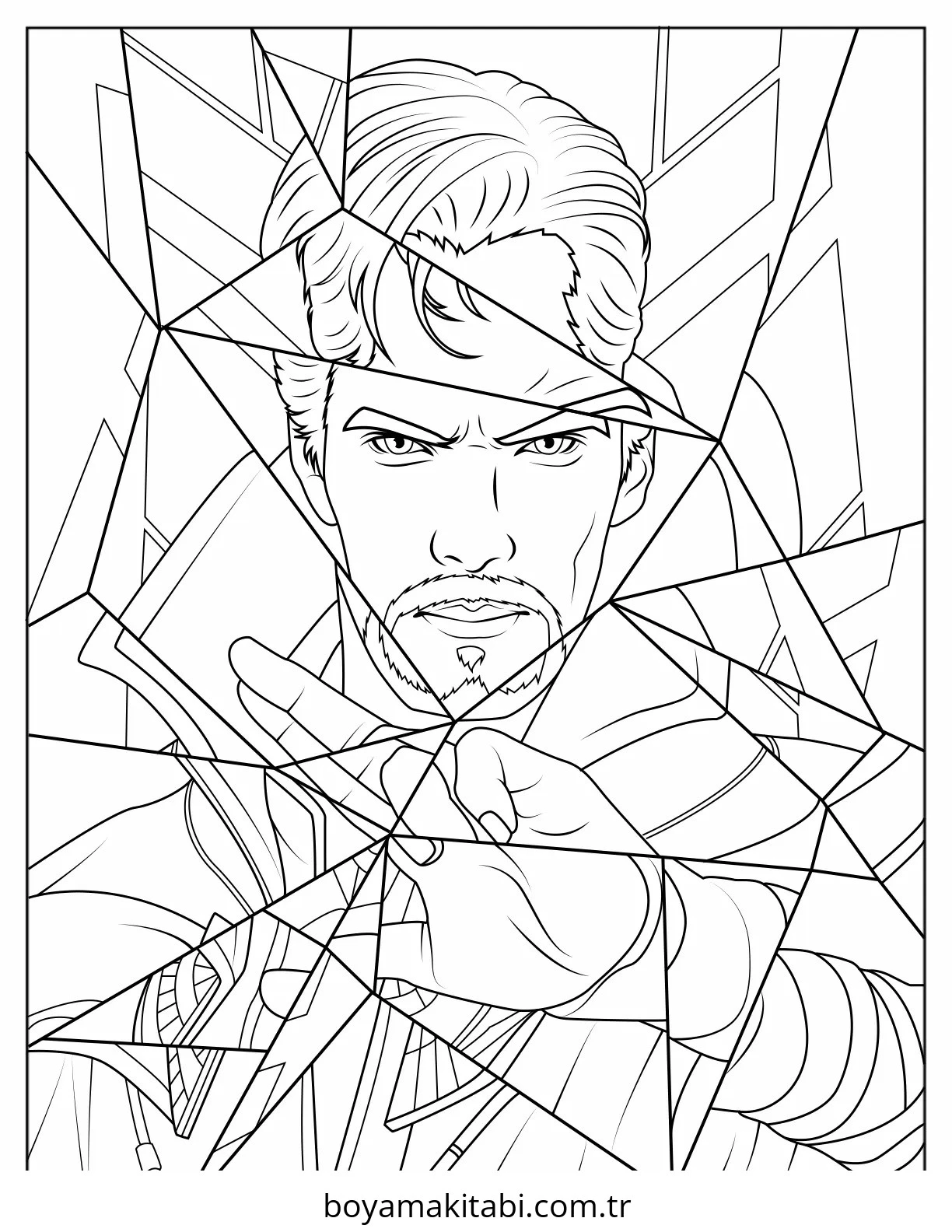 Dr. Strange Boyama