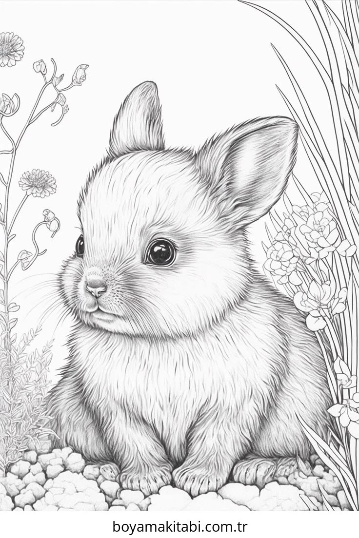 Baby Animals boyama sayfası – ücretsiz yazdır, boyama etkinliği