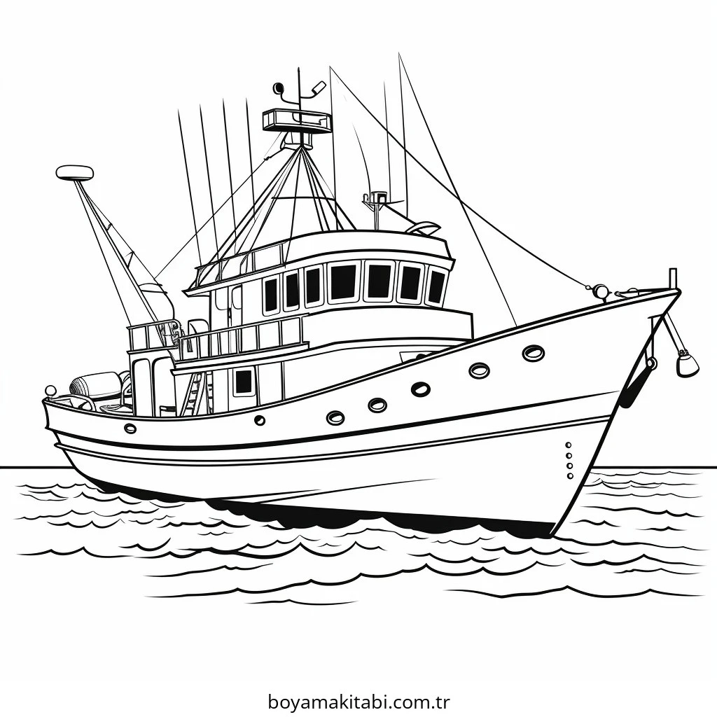 Bot boyama sayfası – yaratıcılık, eğlenceli etkinlik