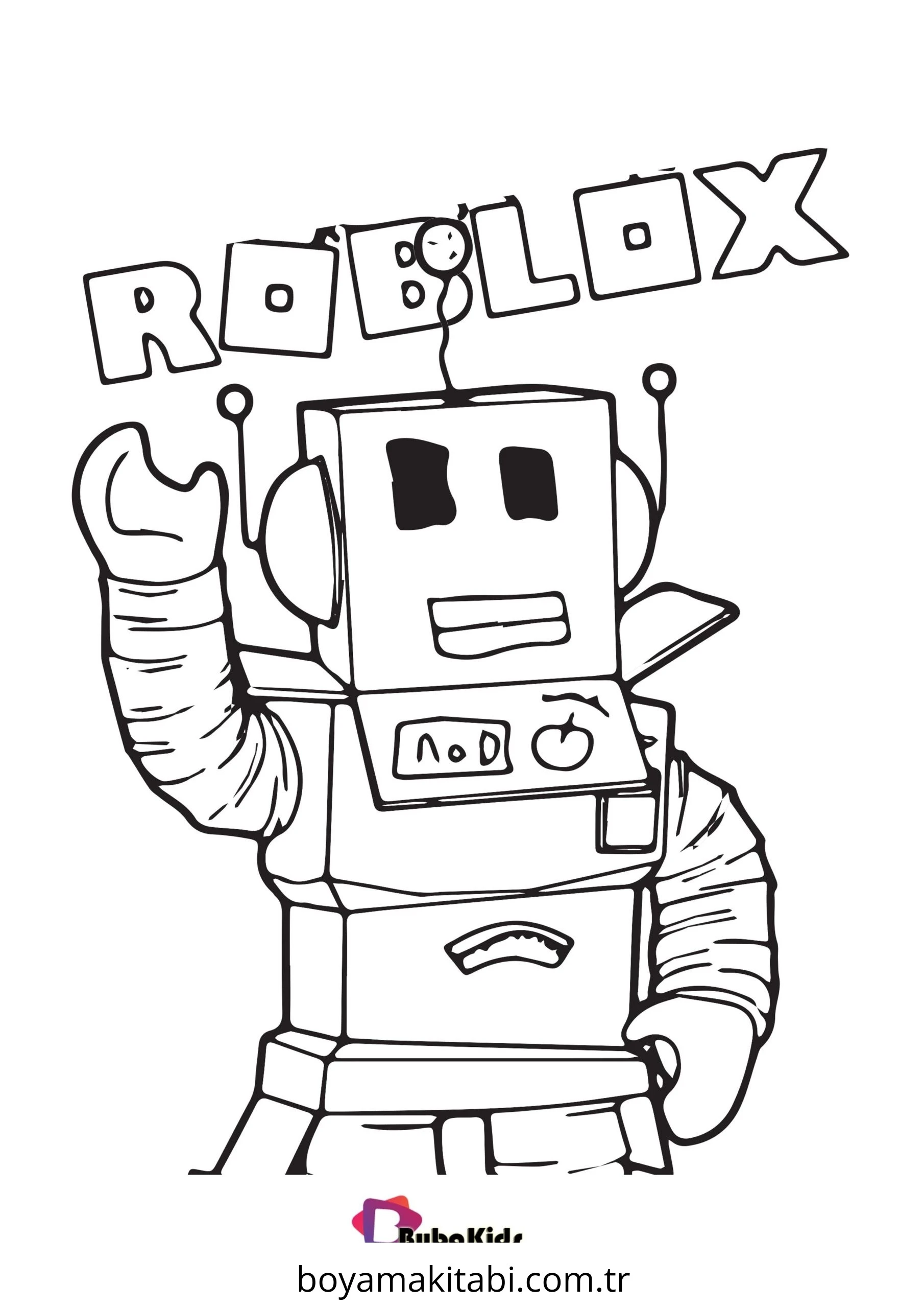 Roblox boyama sayfası – yaratıcılık, eğlenceli etkinlik
