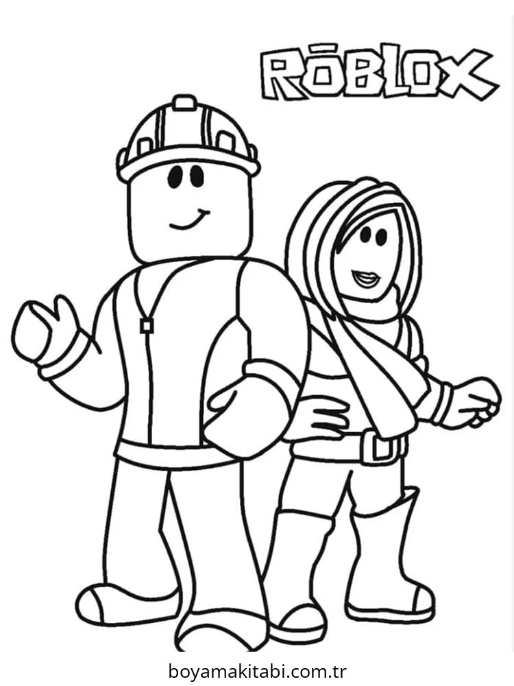 Roblox boyama sayfası – yaratıcılığı geliştirir, keyifli zaman