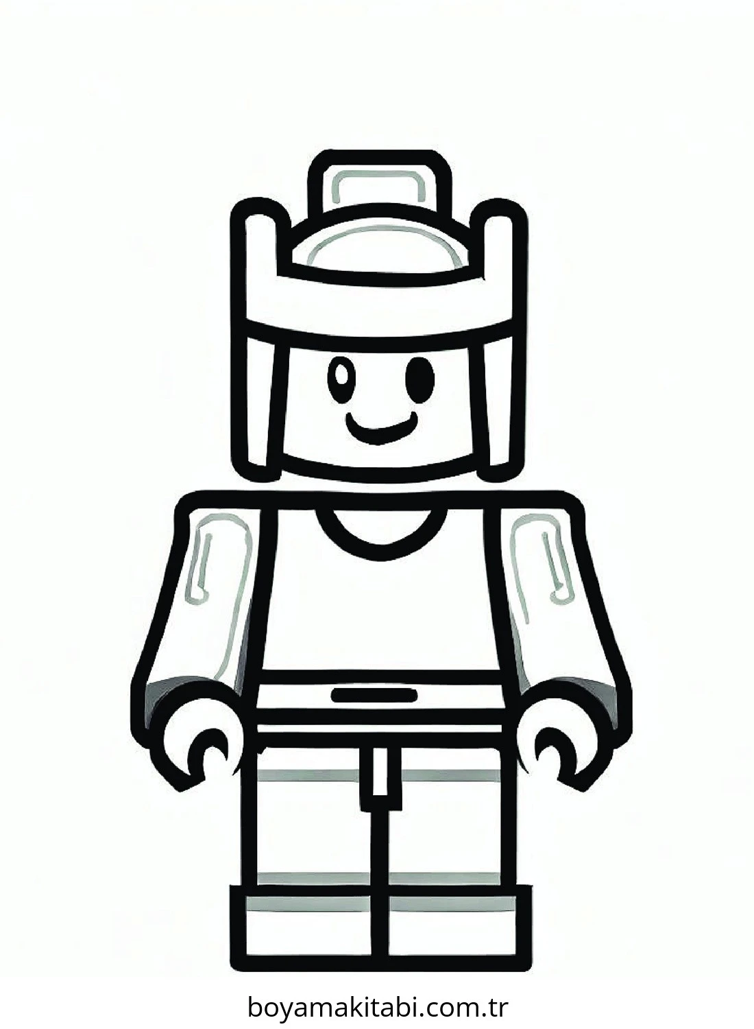 Roblox boyama sayfası – çocuk aktivitesi, PDF indir