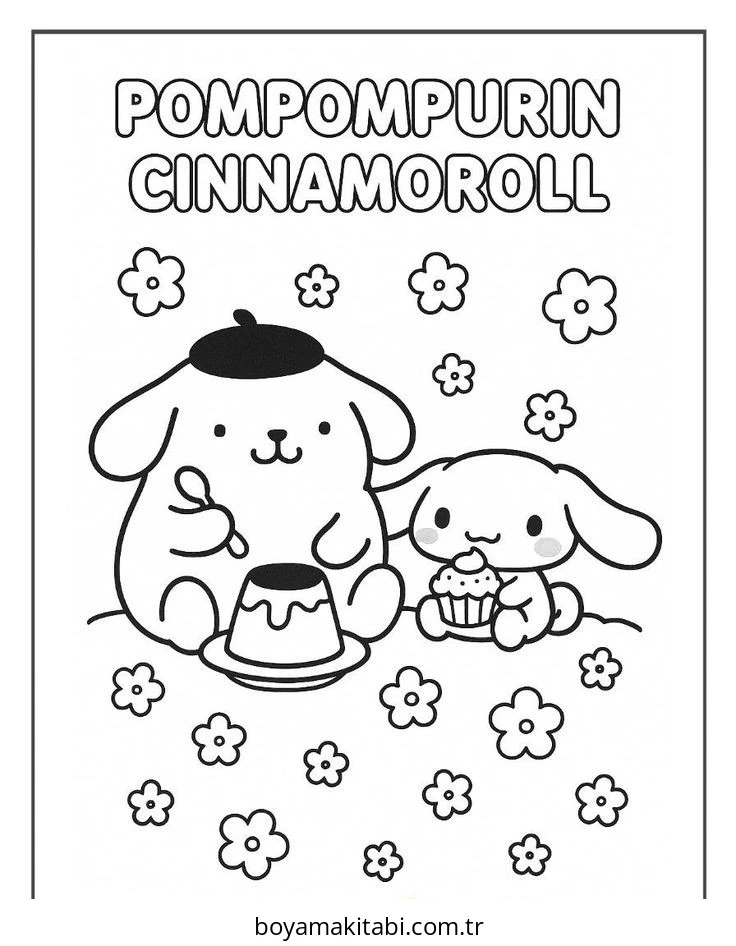 Cinnamoroll Boyama