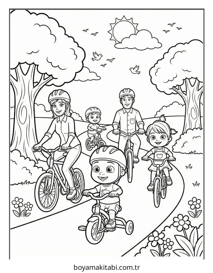 CoComelon boyama sayfası – evde etkinlik, ücretsiz yazdır