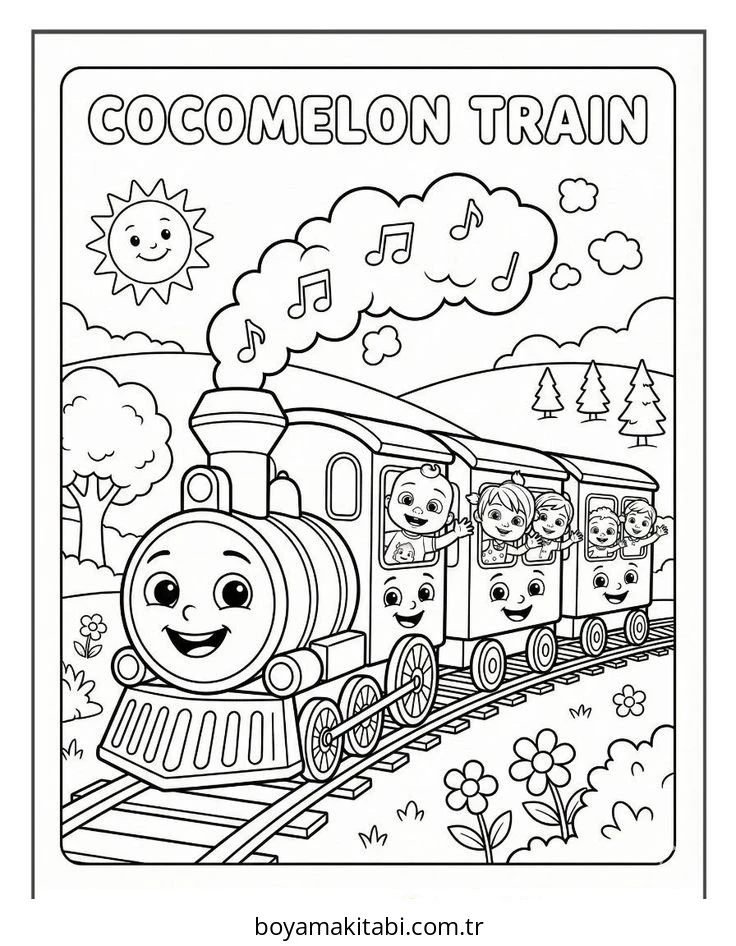 CoComelon Boyama
