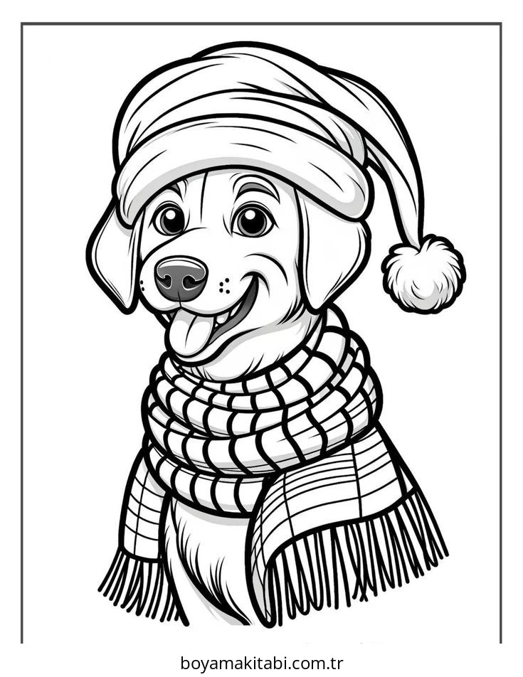 Köpek boyama sayfası #836 – yaz tatili etkinliği, sabır ve özgüven kazandırır