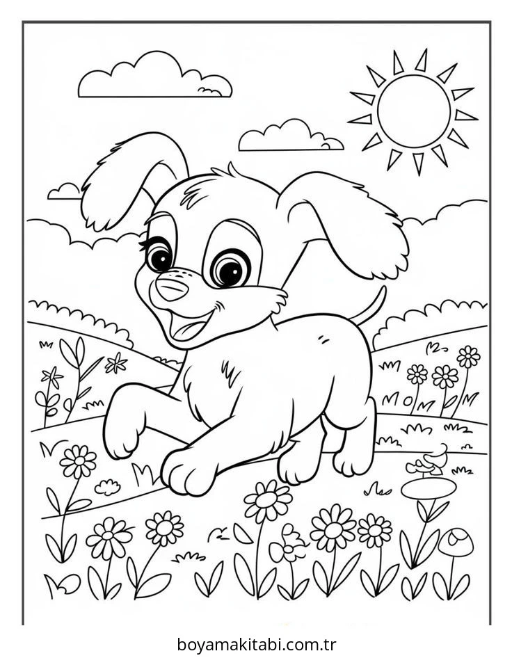Köpek Boyama