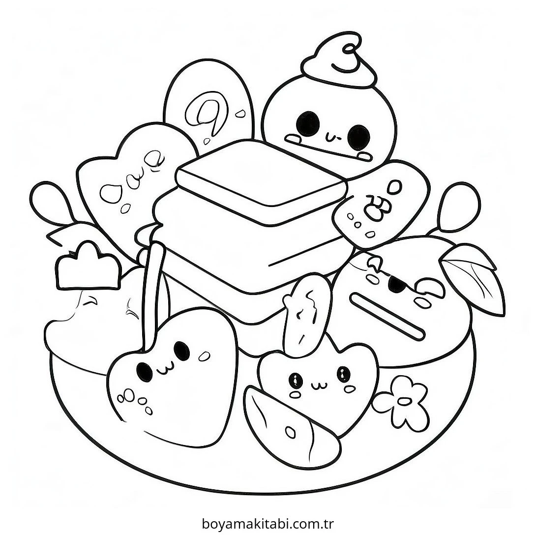 Gacha Club boyama sayfası – kolay boyama, eğitici aktivite