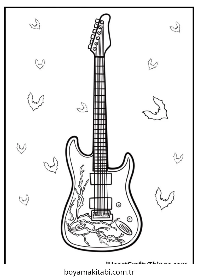 Gitar Boyama