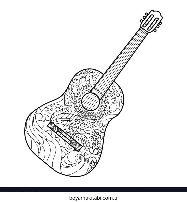 Gitar Boyama