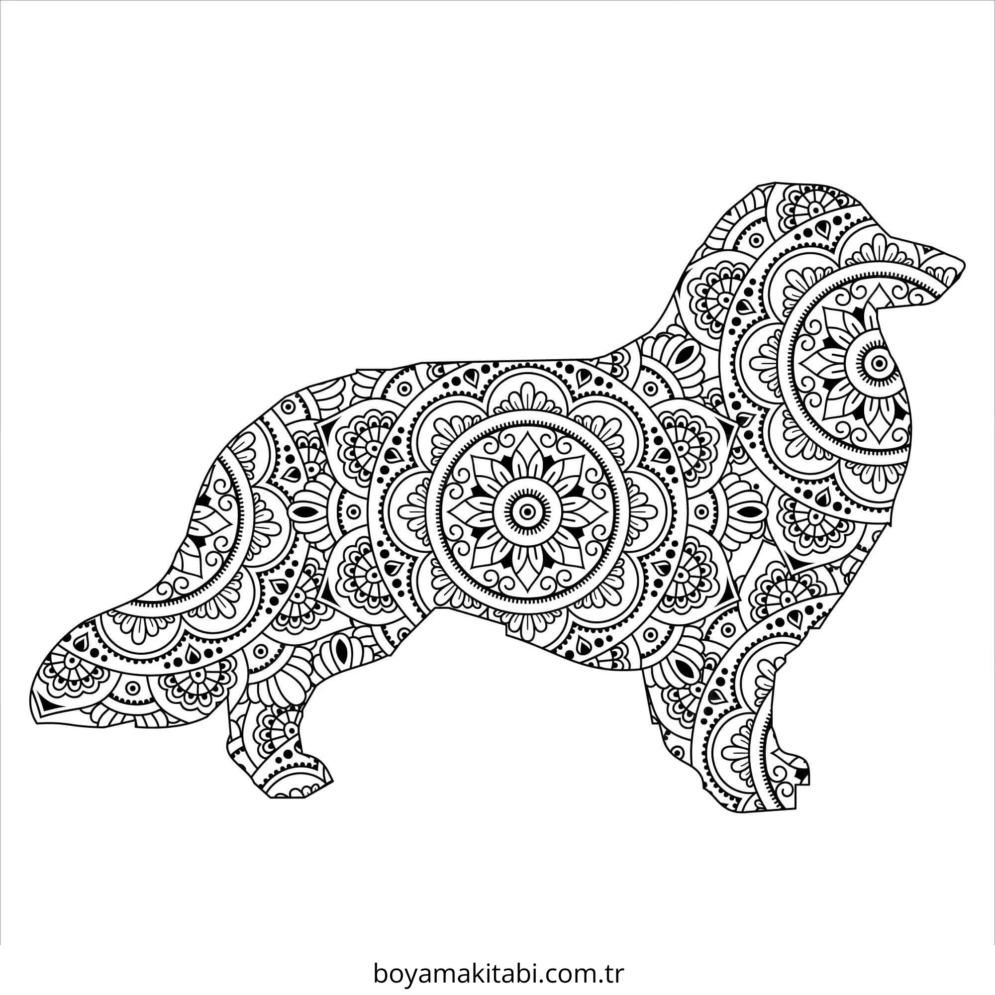 Mandala boyama sayfası #212 – sabır ve özgüven kazandırır, yaratıcı sanat çalışması