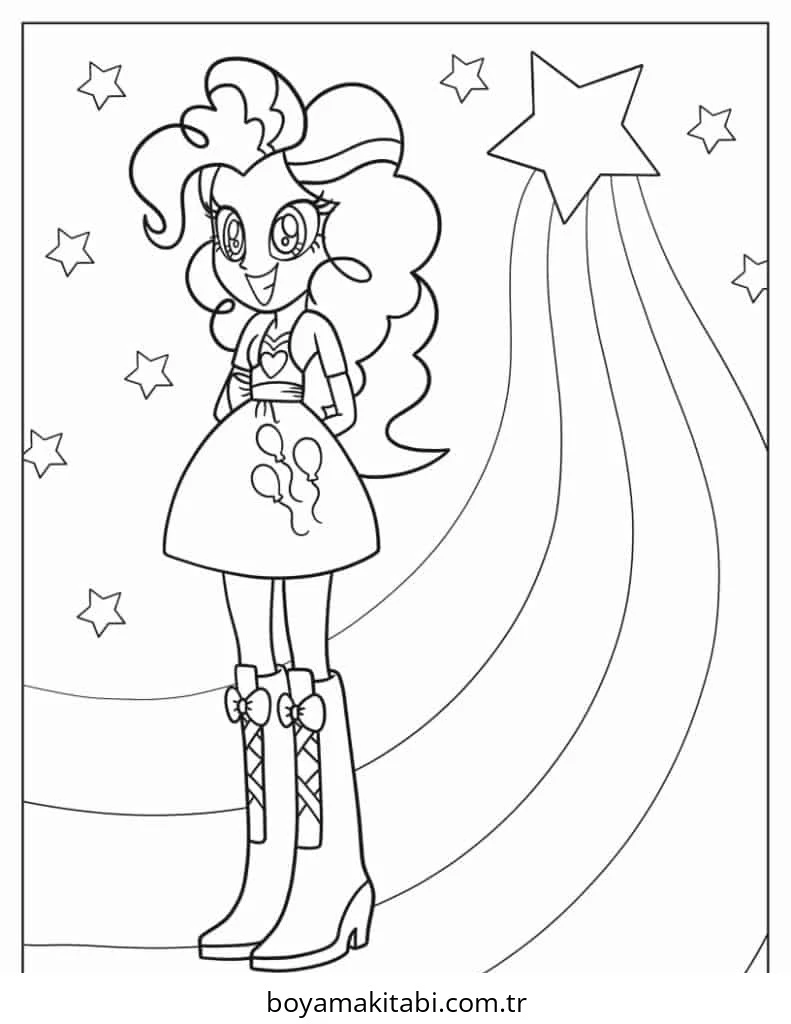 Pinkie Pie Boyama