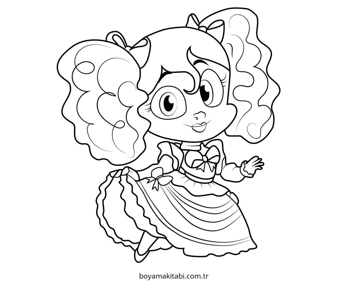 Poppy Playtime boyama sayfası – yaratıcılığı geliştirir, keyifli zaman