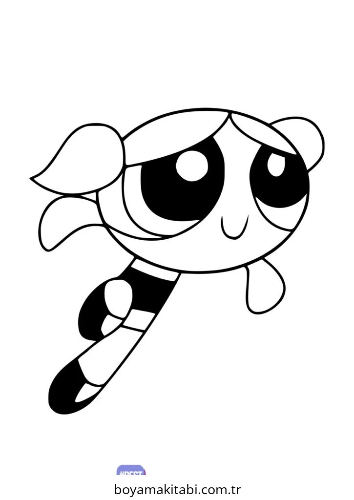 Powerpuff Girls boyama sayfası – boyama etkinliği, çocuk aktivitesi