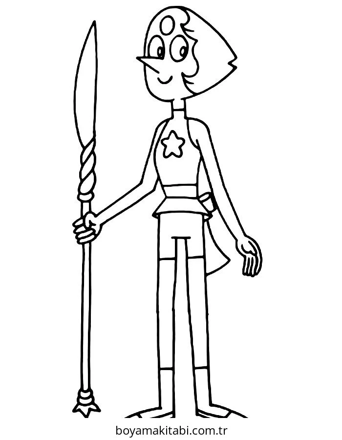 Steven Universe boyama sayfası #7 – evde etkinlik, anaokulu etkinliği