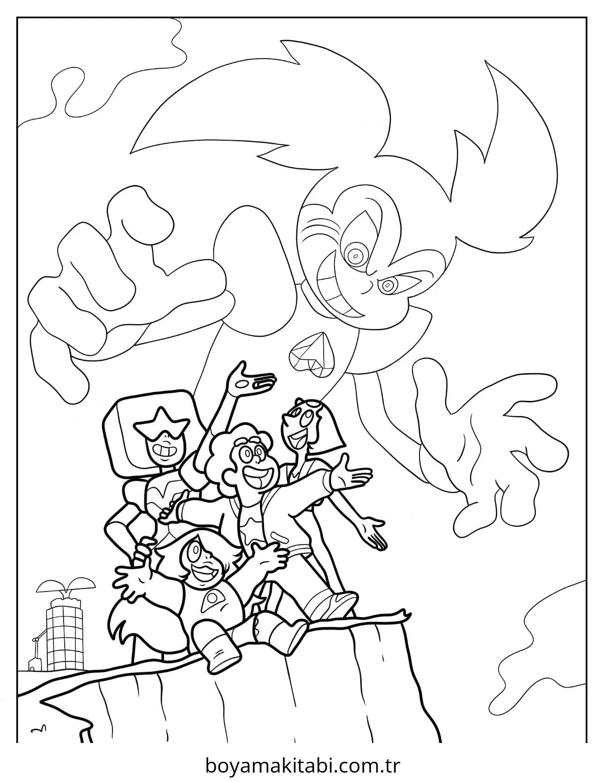 Steven Universe Boyama