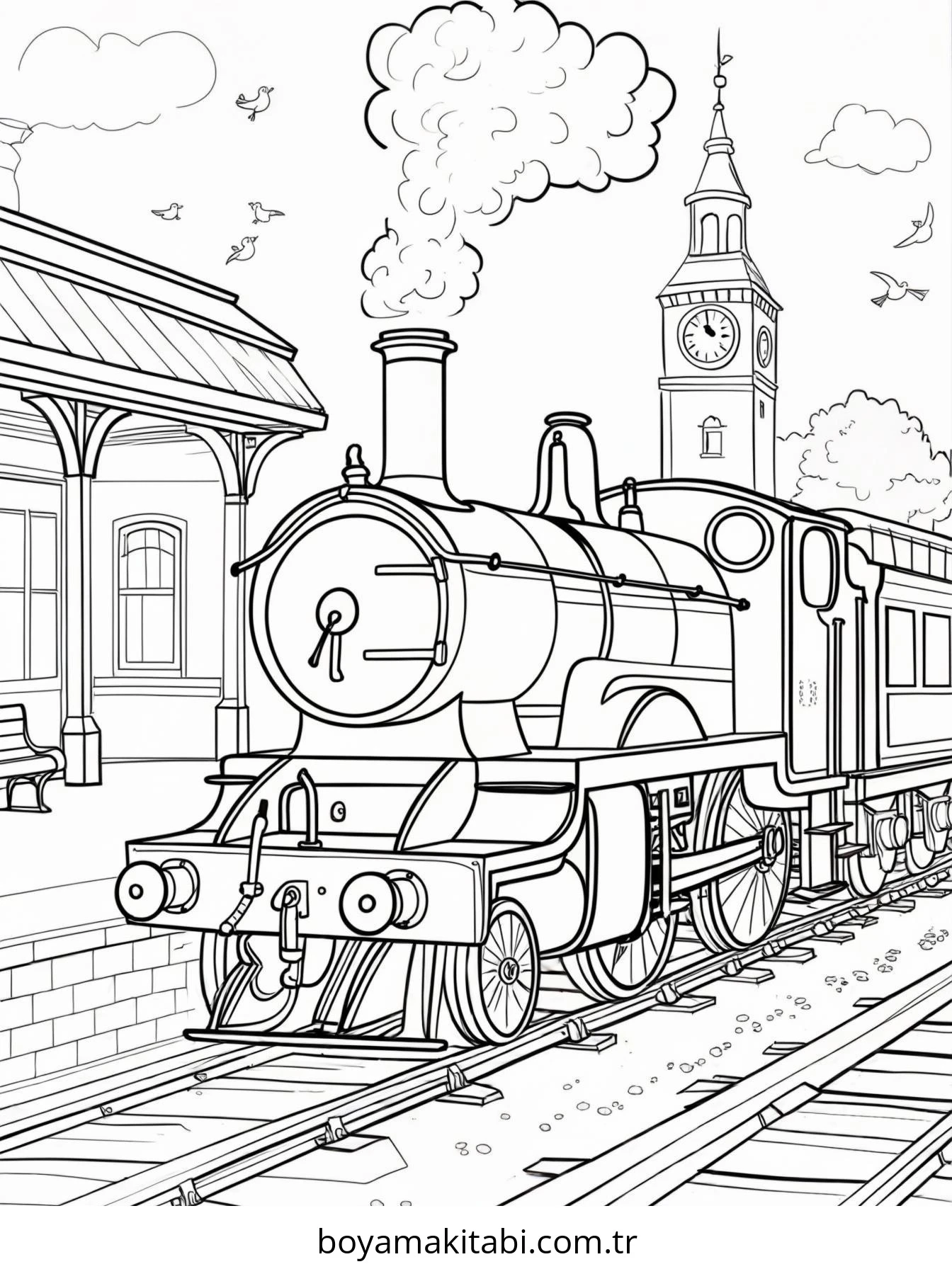 Tren Boyama
