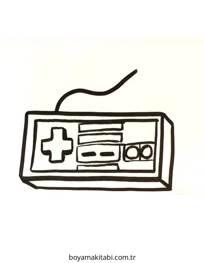 Playstation boyama sayfası – yaratıcılığı geliştirir, keyifli zaman