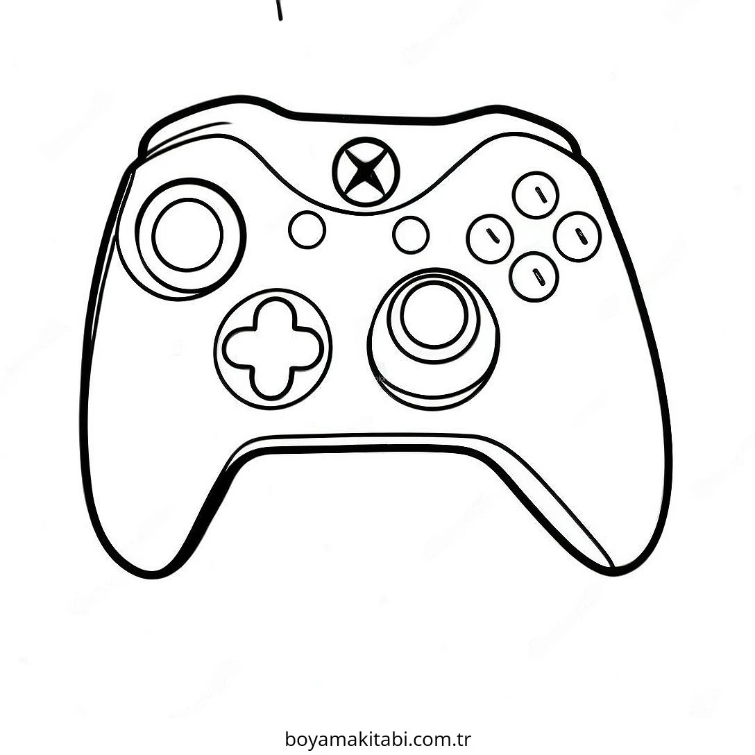 Playstation boyama sayfası – yaratıcılık, eğlenceli etkinlik