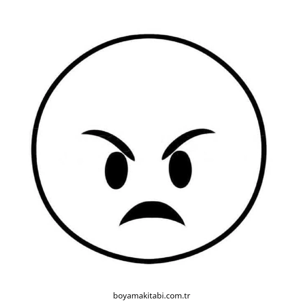 Emoji boyama sayfası – yaratıcılığı geliştirir, keyifli zaman