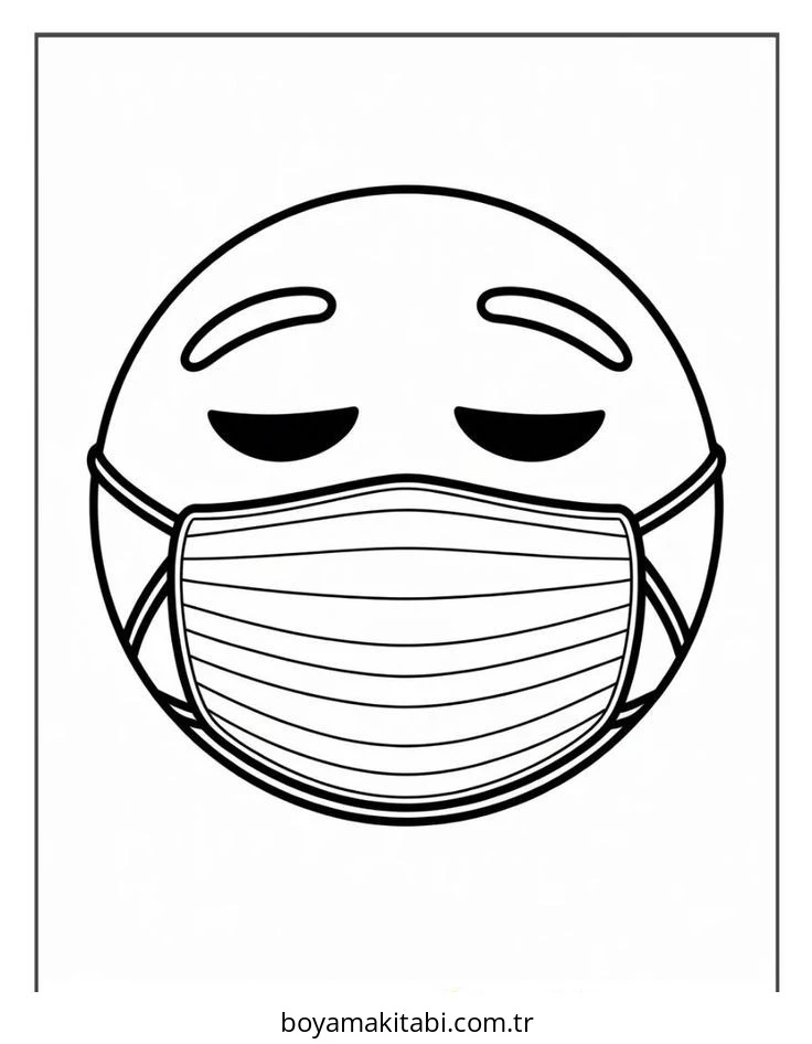 Emoji boyama sayfası – yaratıcılık, eğlenceli etkinlik