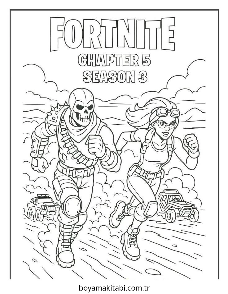 Fortnite Boyama