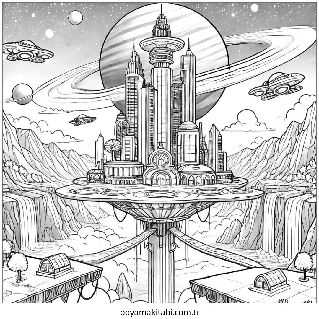 Future City Boyama