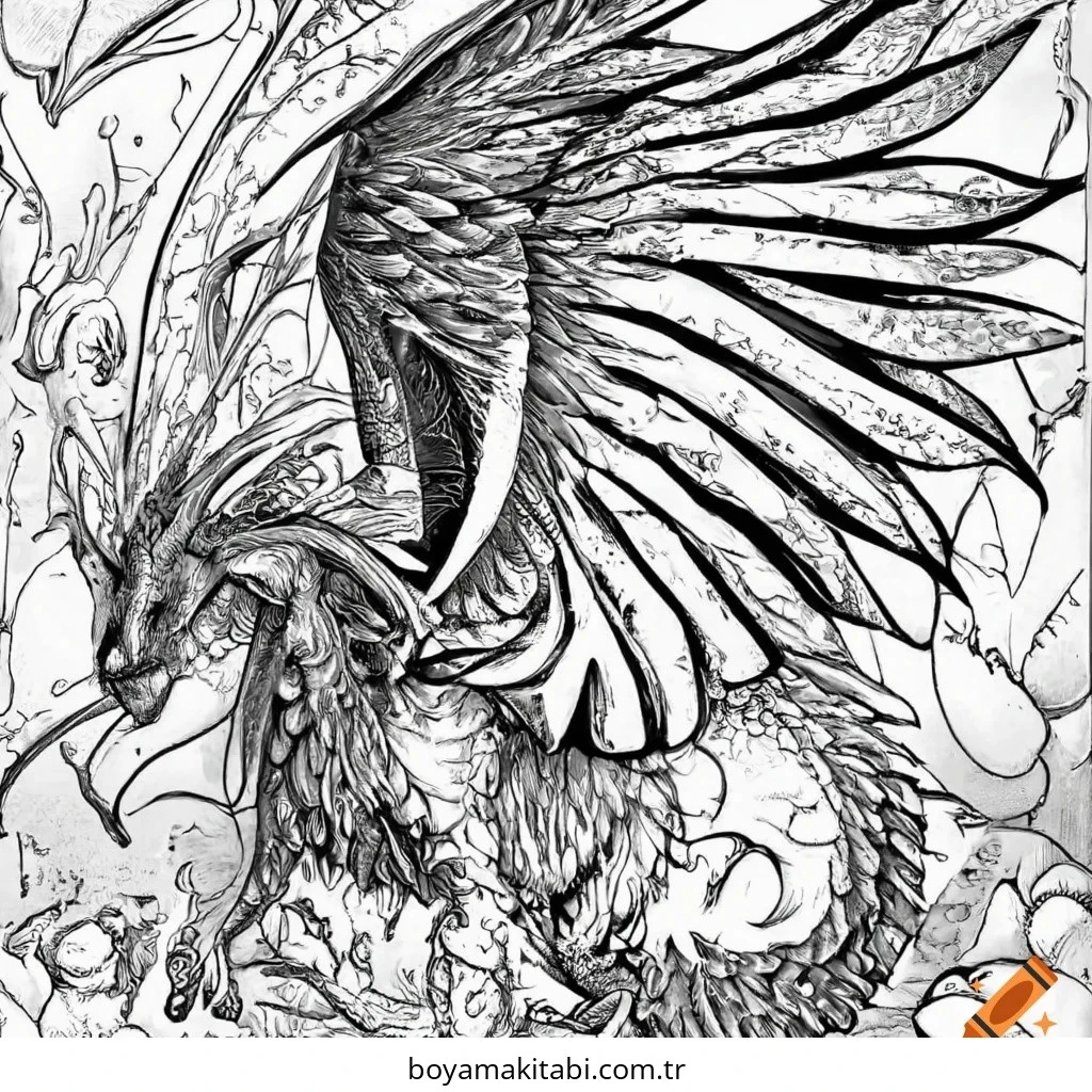 Mythical Creatures Boyama