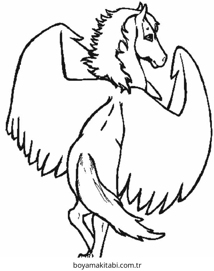 Pegasus Boyama