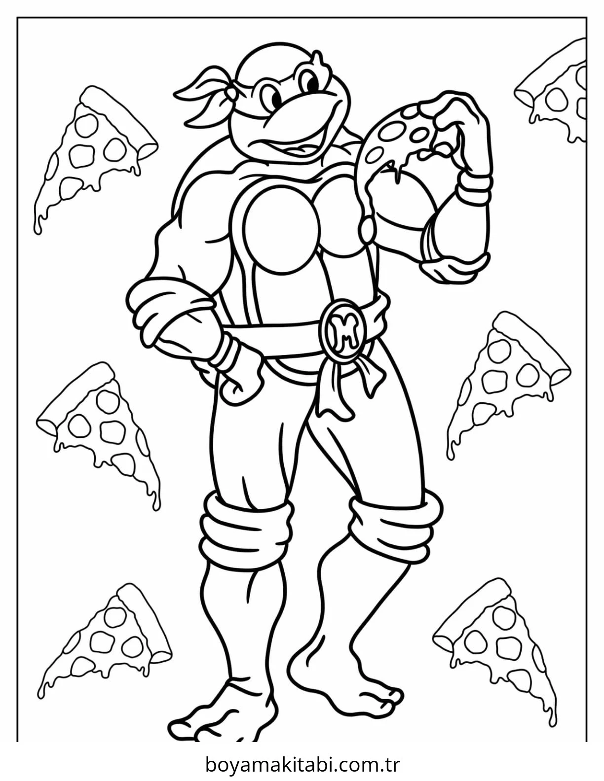Pizza Boyama