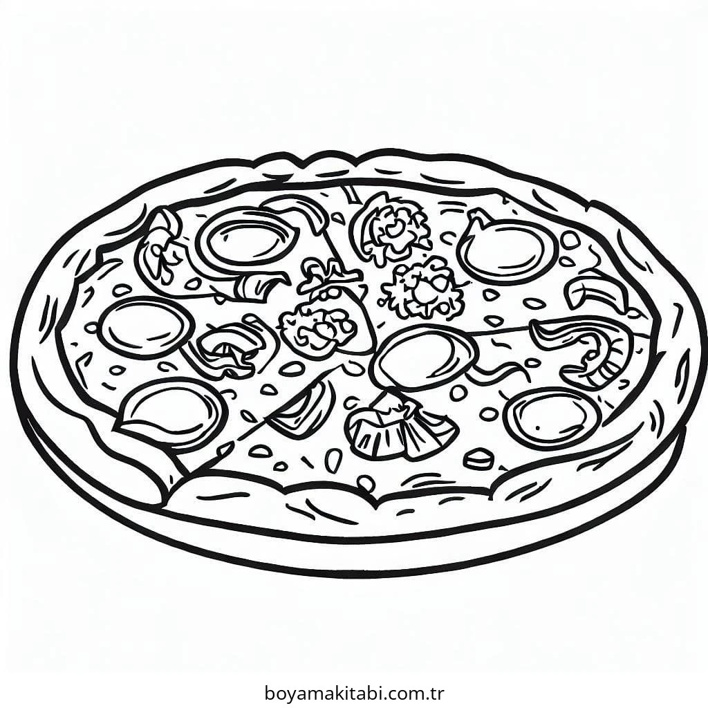 Pizza Boyama