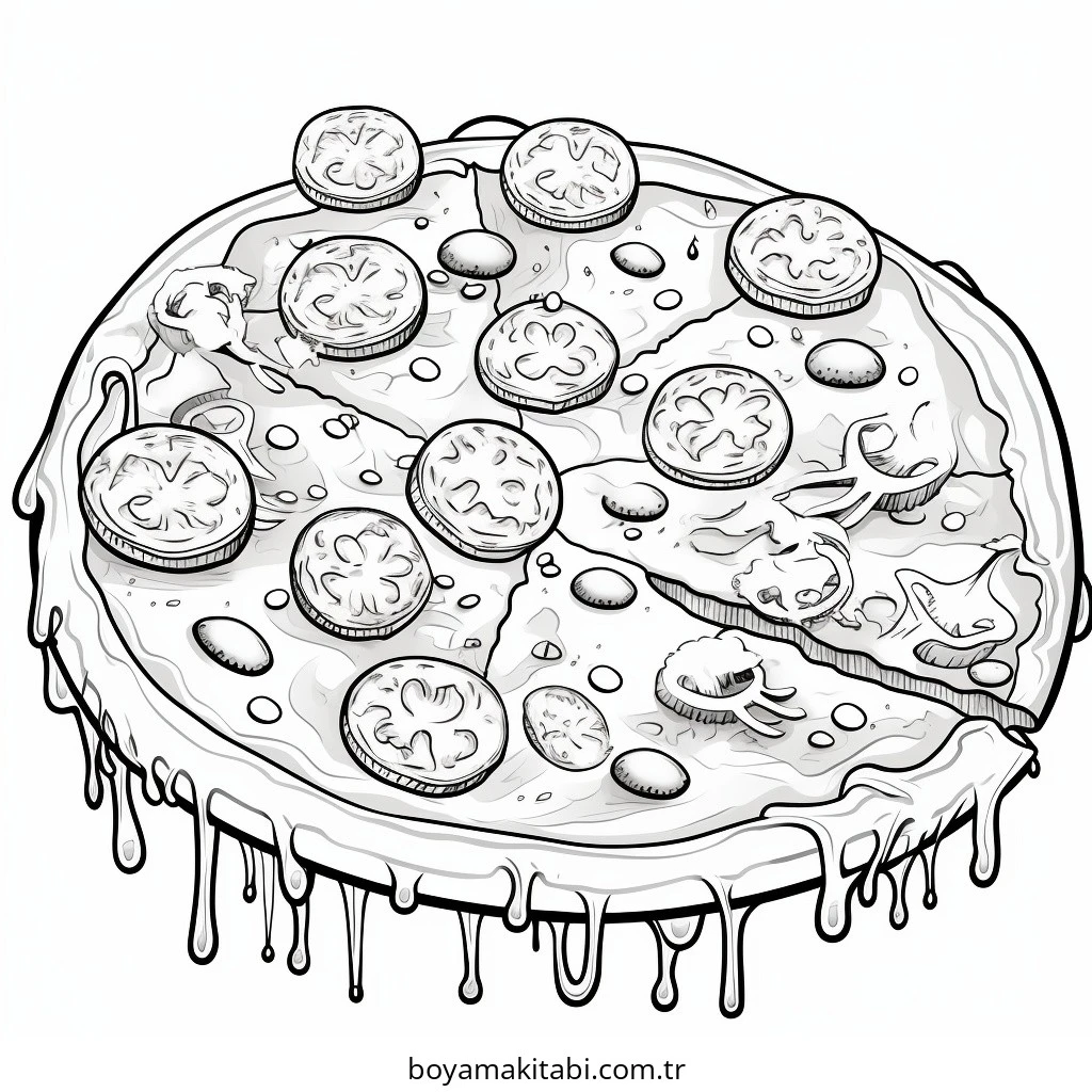 Pizza Boyama