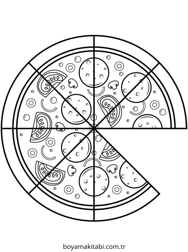 Pizza Boyama