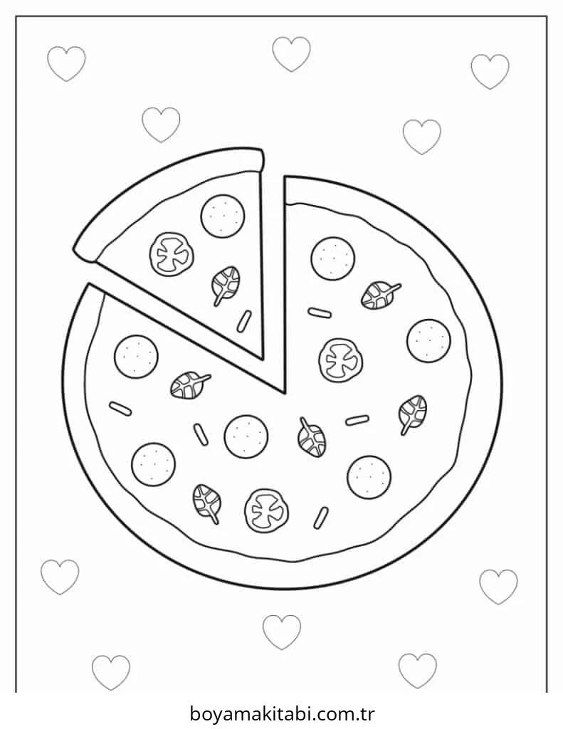 Pizza Boyama