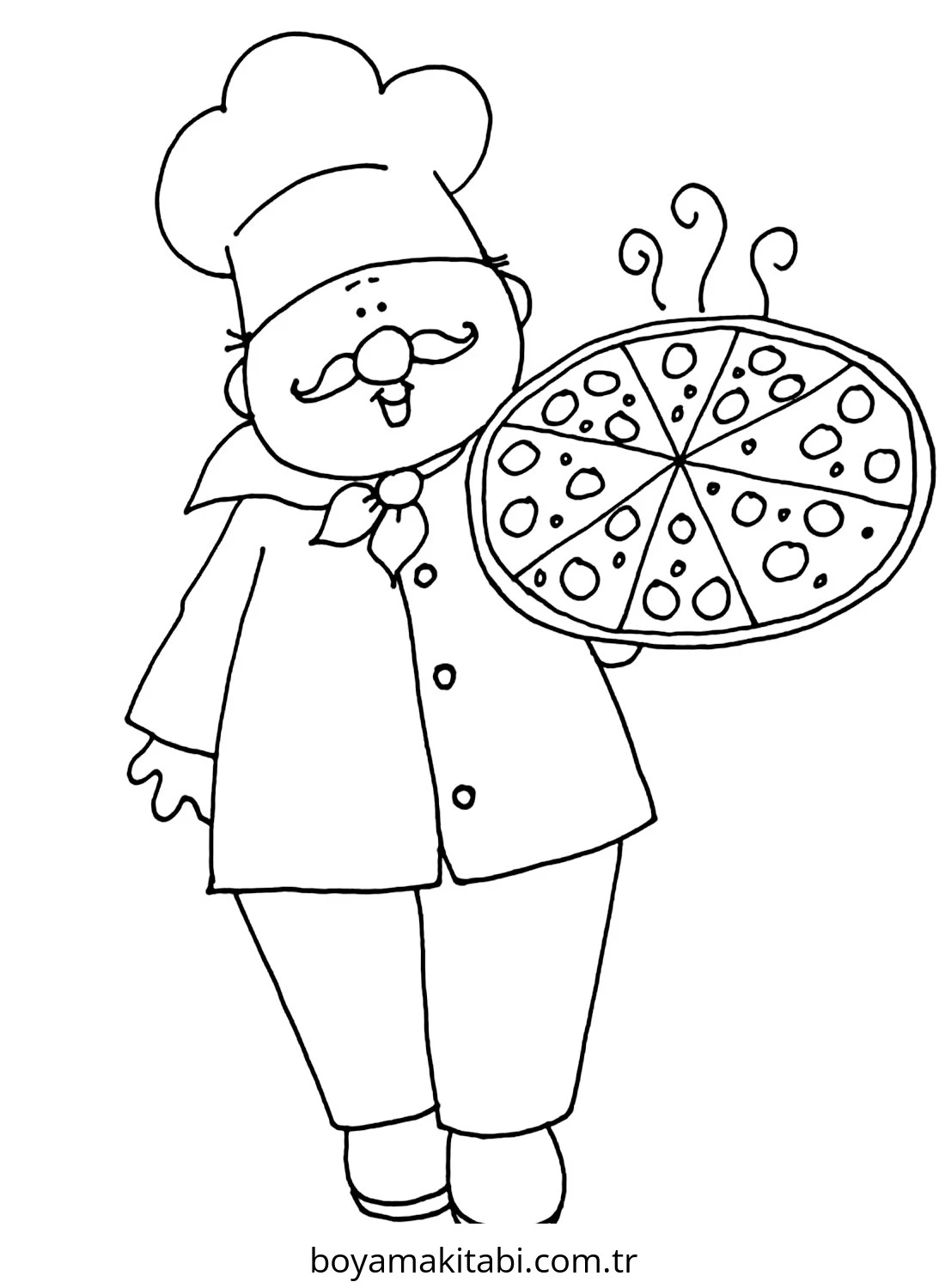 Pizza Boyama